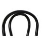 DKD Home Decor Silla Olmo y Ratán Apilable Negro