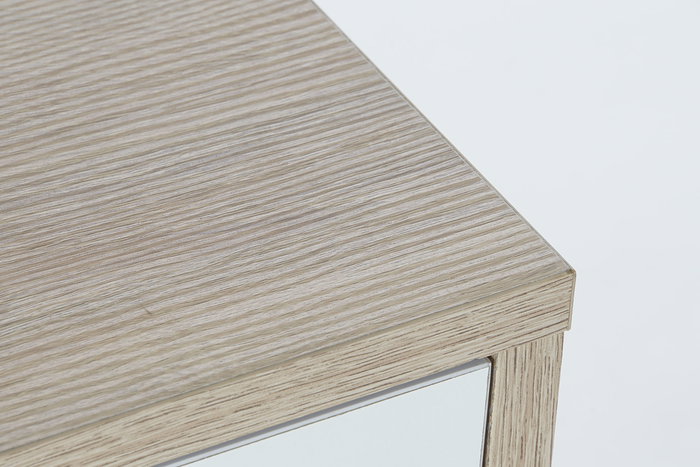 DKD Home Decor Mueble Tv Urban Blanco Natural 160 x 40 x 50 cm