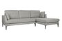 Sofa Moderno DKD Home Decor Gris 160 x 85 x 240 cm