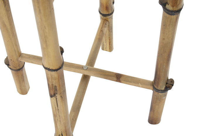 DKD Home Decor Macetero Balines Natural 32 x 55.5 x 32 cm