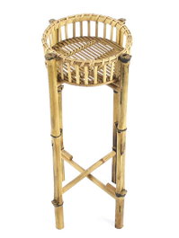 DKD Home Decor Macetero de Bambú Natural 32x32x55,5 cm