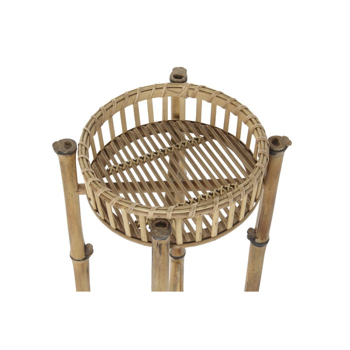 DKD Home Decor Macetero de Bambú Natural 32x32x55,5 cm