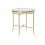 DKD Home Decor Mesita Auxiliar Árabe Dorado