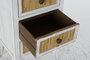 Cajonera Cottage DKD Home Decor Blanco Natural 38 x 82.5 x 489.5 cm
