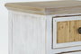 Mesita De Noche Cottage DKD Home Decor Blanco Natural 38 x 64 x 48 cm