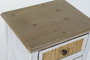 Mesita De Noche Cottage DKD Home Decor Blanco Natural 38 x 64 x 48 cm