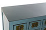Cajonera Oriental DKD Home Decor Turquesa 42 x 99 x 106 cm