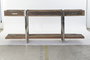Consola Moderno DKD Home Decor Marron Plateado 44x75x180 cm