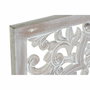 DKD Home Decor Cabecero de Cama Tallado MDF Blanco 160x81 cm