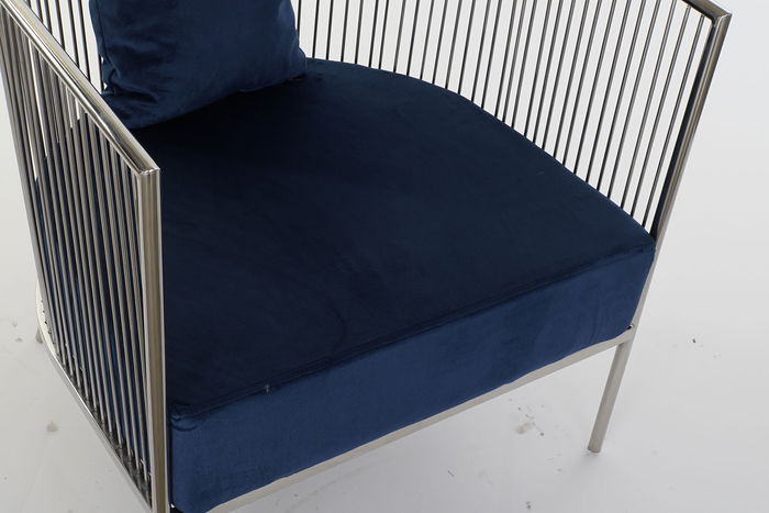 DKD Home Decor Butaca Moderno Azul Marino 69 x 70 x 66 cm DKD Home Decor Butaca Moderno Azul Marino 69 x 70 x 66 cm