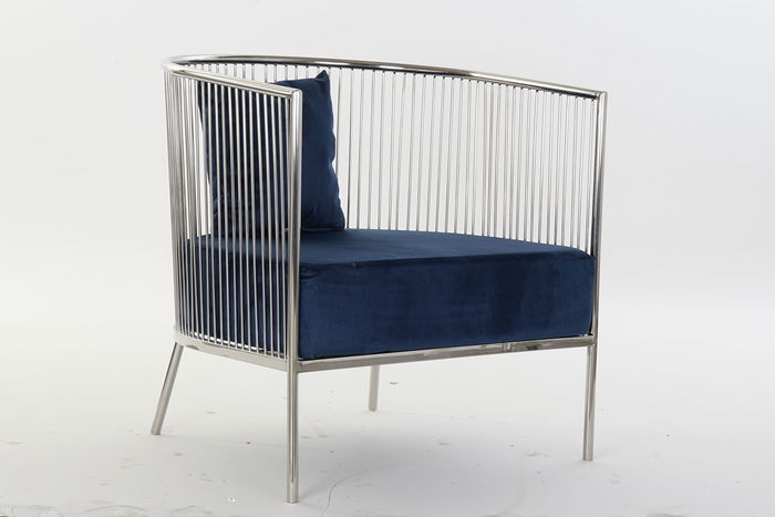 DKD Home Decor Butaca Moderno Azul Marino 69 x 70 x 66 cm DKD Home Decor Butaca Moderno Azul Marino 69 x 70 x 66 cm