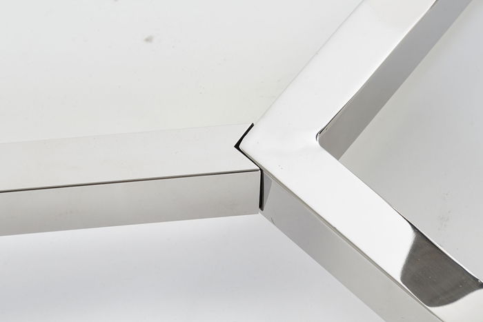 DKD Home Decor Marmol crome Consola Moderno Plateado Blanco Acero Mármol 150 x 45 x 80 cm DKD Home Decor Marmol crome Consola Moderno Plateado Blanco Acero Mármol 150 x 45 x 80 cm