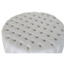 DKD Home Decor Reposapiés Blanco Poliéster y MDF 78x78x40