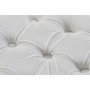 DKD Home Decor Reposapiés Blanco Poliéster y MDF 78x78x40