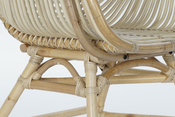 DKD Home Decor Silla Balines 62 x 92 x 62 cm Ratán Natural
