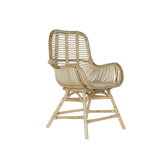 DKD Home Decor Silla de Ratán Natural 62x62x92 cm