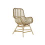 DKD Home Decor Silla de Ratán Natural 62x62x92 cm