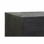 DKD Home Decor Buffet Mango Negro y Dorado 145x41x77 cm