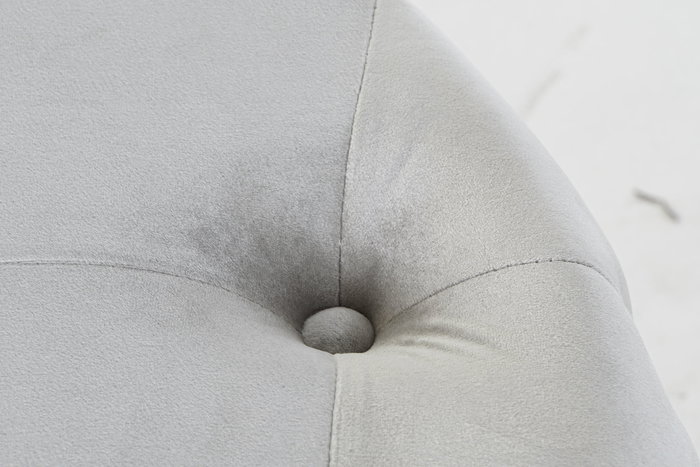 DKD Home Decor Reposapies Glam Gris Terciopelo MDF Set de 2 78 x 42 x 78 cm DKD Home Decor Reposapies Glam Gris Terciopelo MDF Set de 2 78 x 42 x 78 cm