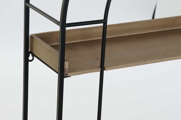 Estanteria Vintage DKD Home Decor Natural Negro 18 x 107 x 60 cm Estanteria Vintage DKD Home Decor Natural Negro 18 x 107 x 60 cm