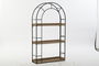 Estanteria Vintage DKD Home Decor Natural Negro 18 x 107 x 60 cm