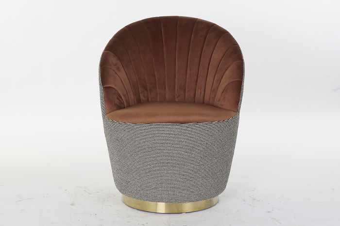 DKD Home Decor Butaca Sixties Marron Negro 66 x 85 x 69 cm DKD Home Decor Butaca Sixties Marron Negro 66 x 85 x 69 cm