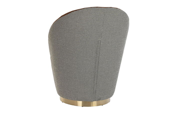 DKD Home Decor Butaca Sixties Marron Negro 66 x 85 x 69 cm DKD Home Decor Butaca Sixties Marron Negro 66 x 85 x 69 cm