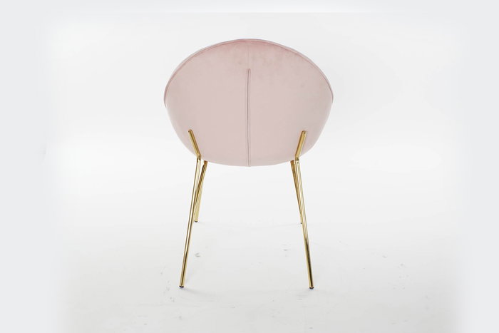 DKD Home Decor Silla Glam Rosa 60 x 85 x 60 cm