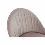 DKD Home Decor Silla Velvet Metal Rosa