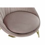 DKD Home Decor Silla Velvet Metal Rosa