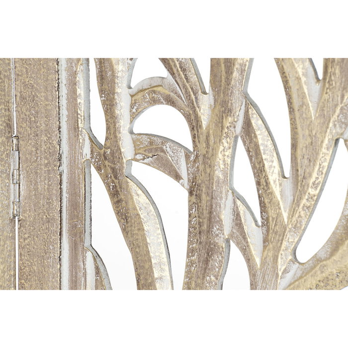 DKD Home Decor Biombo Indio Natural Mango 2.5 x 182 x 153 cm