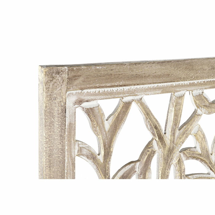 DKD Home Decor Biombo Indio Natural Mango 2.5 x 182 x 153 cm
