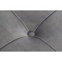 DKD Home Decor Descalzadora de Terciopelo Gris y Dorado