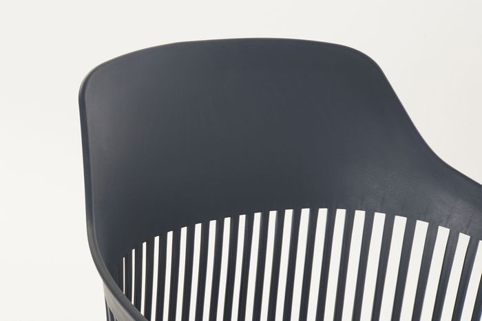 DKD Home Decor Silla Azul Marino Estilo Scandi 53 x 81 x 56 cm (2 Unidades)