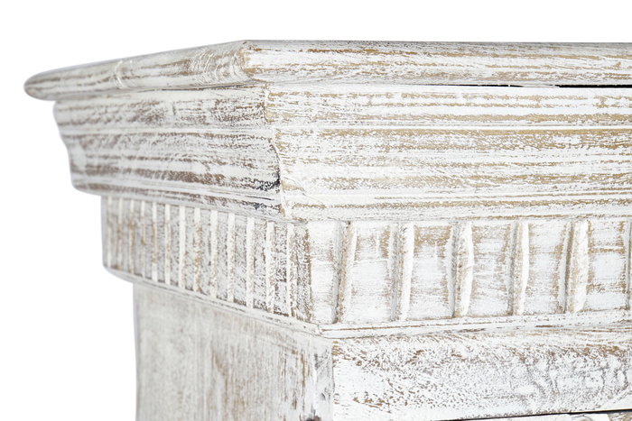 DKD Home Decor Armario Árabe Blanco 43 x 190 x 100 cm