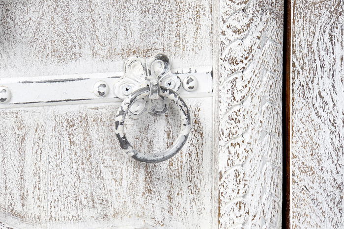 DKD Home Decor Mueble TV Arabe Blanco 160 x 65 x 40 cm