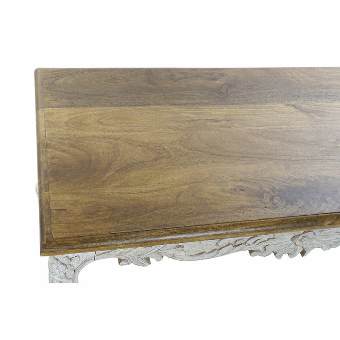 DKD Home Decor Mesa de Centro de Madera de Mango Pavo Real DKD Home Decor Mesa de Centro de Madera de Mango Pavo Real