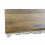 DKD Home Decor Mesa de Centro de Madera de Mango Pavo Real