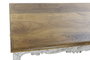 DKD Home Decor Mesa de Centro de Madera de Mango Pavo Real