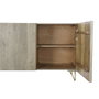 DKD Home Decor Buffet de Mango y Metal Gris y Dorado