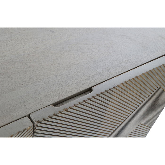 DKD Home Decor Buffet de Mango y Metal Gris y Dorado