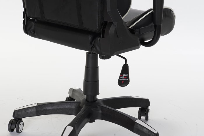 Silla Home Office DKD Home Decor Negro Blanco 55x139x70 cm