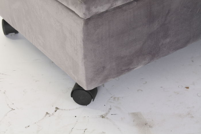 DKD Home Decor Descalzadora Viridian (Verde Azulado) Gris 39.5 x 24.5 x 70 cm (2 Unidades)