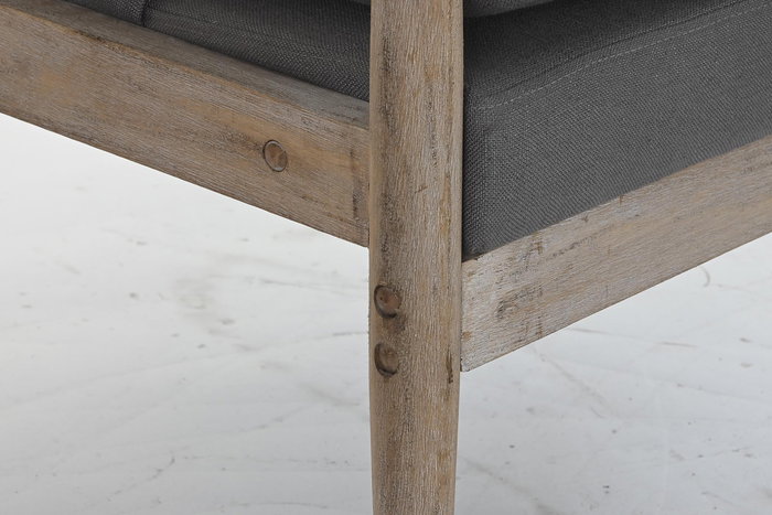 DKD Home Decor Butaca Moderno Gris Oscuro 69 x 89 x 68 cm