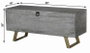 Baul Moderno DKD Home Decor Blanco Dorado 40 x 52 x 116 cm