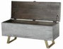 Baul Moderno DKD Home Decor Blanco Dorado 40 x 52 x 116 cm