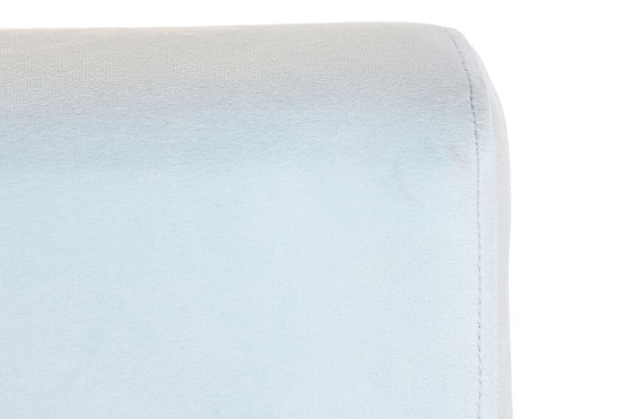 DKD Home Decor Butaca Azul Celeste 69x77x61 cm Poliéster y MDF