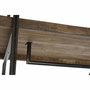 Armario ropero DKD Home Decor Marrón Negro Metal Madera de mango 130 x 47 x 205 cm