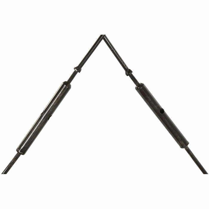 Armario ropero DKD Home Decor Marrón Negro Metal Madera de mango 130 x 47 x 205 cm