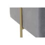 DKD Home Decor Reposapiés Scandi Gris Dorado